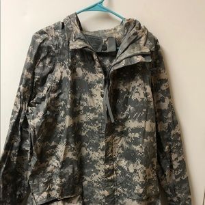 US Army ACU Parka Rain Coat